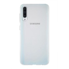 Case World Samsung Galaxy A50S ile Uyumlu Kapak 1mm Şeffaf Silikon ile Uyumlu Kılıf