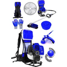 Steiner Alman Turbo M 9001 Sırt Tipi Benzinli Motorlu Çalı Çim Ot Biçme Tırpanı Makinesi + Canavar Başlık