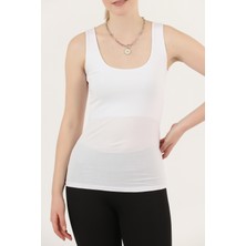 Ozy Fashion Kalın Askılı T-Shirt