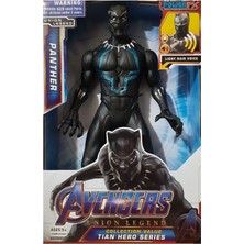 Avengers Union Legend Işıklı- Sesli Black Panther (Kara Panter) Karakteri