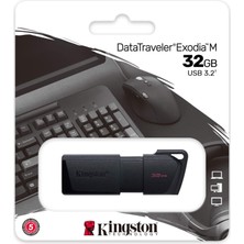 Kingston 32 GB USB 3.2 Exodia M Dtxm/32 GB Flash Bellek