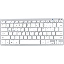 Inca IBK-569BT Bluetooth 3.0 Smart Silver Keyboard