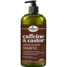 Difeel Caffeine & Castor Faster Growth Şampuan 1lt
