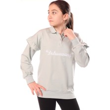 Toontoy Kids Toontoy Kız Çocuk Nakışlı Sweatshirt