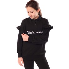 Toontoy Kids Toontoy Kız Çocuk Nakışlı Sweatshirt