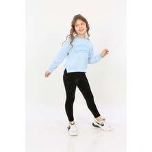 Toontoy Kids Toontoy Kız Çocuk Remember Baskılı Sweatshirt