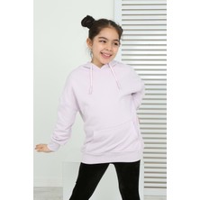 Toontoy Kids Toontoy Kız Çocuk Kanguru Cepli Sweatshirt