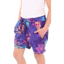 Toontoy Kids Toontoy Erkek Çocuk Baskılı Deniz Şort