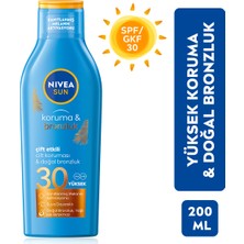 Nivea Sun Koruma&Bronzluk Bronzluk Arttirici Güneş Losyonu Gkf 30 200 Ml