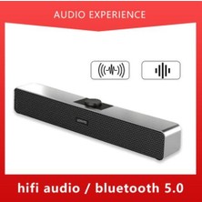 Digital Home Bluetooth Özellikli Kablolu Mini Taşınabilir USB Pc + Tv İçin Hoparlör (Yurt Dışından)