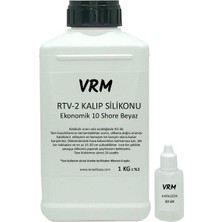 Verpol Rtv-2 Ekonomik Beyaz Kalıp Silikonu (10 Shore) 1 kg