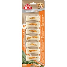 8in1 Delights Strong Küçük Irk Köpekler Için Press Kemik 7'li x 4 Adet