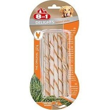 8in1 Delights Bones Köpekler Için Twested Sticks 10'lu x 4 Adet