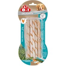 8in1 Delights Prodental Köpekler Için Twisted Sticks 10'lu x 4 Adet