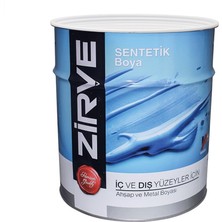 Zirve Sentetik Yağlı Boya Metal Ahşap Boyası 0,7 L Renk Siyah