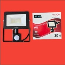Helios Opto 50W Mikro Radar Sensörlü Beyaz Smd LED Projektör Beyaz 6500K Hs 3823