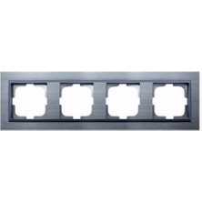 Ovivo Quantum 4'lü Çerçeve Gümüş