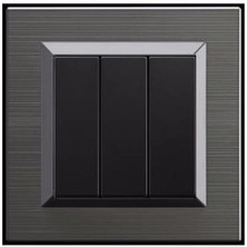 Ovivo Quantum Manyetik Gri Üçlü Anahtar