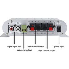 KKmoon Mini Dijital Hi-Fi Güç Amplifikatörü 2.1ch Subwoofer (Yurt Dışından)