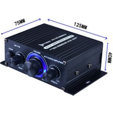 KKmoon AK170 Mini Ses Güç Amplifikatörü Araba ve Ev Için Taşınabilir (Yurt Dışından)