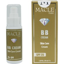 Macle Paris Bb Krem Medium,pütürlü Cilt Kapatıcı,ton Eşitleyici ,topaklanma Karşıtı ,kokusuz + 25 Spf