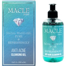 Macle Paris ve Siyah Nokta + ve Tazeleyici Yüz Temizleme Jeli 250 ml