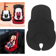 Honeyge Çocuk Arabası Yastık Araba Koltuğu Eklemek Polar Polar Buggy Pushchair Pram Siyah Için (Yurt Dışından)