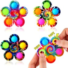 Stres Çarkı Pop It Push Bubble Fidget Stres Çarklı Popit Simple Dimple Oyuncak 1 Adet