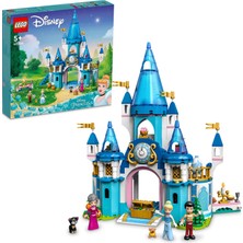 LEGO® | Disney Princess Sindirella ve Yakışıklı Prens'in Şatosu 43206 - 5 Yaş ve Üzeri Hayal Gücü Geniş Çocuklar için Oyuncak Yapım Seti (365 Parça)