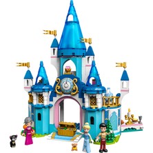 LEGO® | Disney Princess Sindirella ve Yakışıklı Prens'in Şatosu 43206 - 5 Yaş ve Üzeri Hayal Gücü Geniş Çocuklar için Oyuncak Yapım Seti (365 Parça)