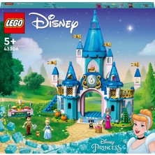 LEGO® | Disney Princess Sindirella ve Yakışıklı Prens'in Şatosu 43206 - 5 Yaş ve Üzeri Hayal Gücü Geniş Çocuklar için Oyuncak Yapım Seti (365 Parça)