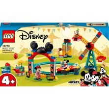 LEGO  ǀ Disney Mickey And Friends – Mickey, Minnie ve Goofy’nin Lunapark Eğlencesi 10778 - 4 Yaş ve Üzeri Için Oyuncak Yapım Seti (184 Parça)