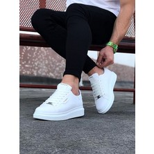 Erbilden Wagoon WG01 Beyaz Düz Erkek Casual Ayakkabı