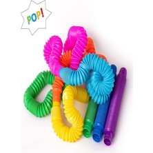 Popit Pop Tubes Stres Giderici Oyuncak 5 Adet