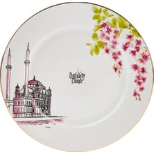 Karaca X İst Collection Erguvan Ortaköy Pasta Tabağı