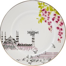 Karaca X İst Collection Erguvan Sultanahmet Pasta Tabağı