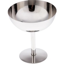 11 cm / 4 '' Paslanmaz Çelik Dondurma Bardak Bar / Ktv / Ev Tatlı Sorbe Kupası Bowl (Yurt Dışından)