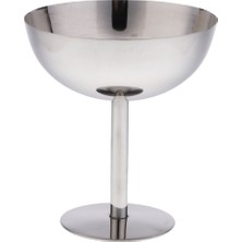 11 cm / 4 '' Paslanmaz Çelik Dondurma Bardak Bar / Ktv / Ev Tatlı Sorbe Kupası Bowl (Yurt Dışından)