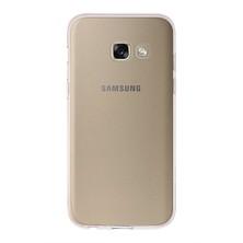 Case World Caseworld Samsung Galaxy A3 (2017) Kapak 1mm Şeffaf Silikon Kılıf