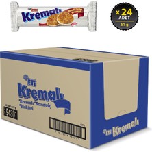 Eti Kremalı Sandviç Bisküvi 61 g x 24 Adet