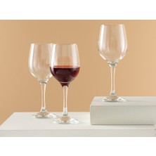 English Home Palma Cam 3'lü Kadeh 480 ml Şeffaf