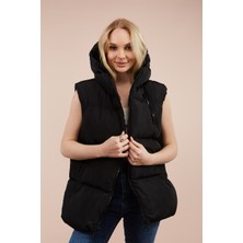 Meecy Kadın Oversize Şişme Yelek