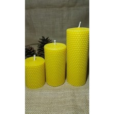 Balve Mum Balmumu Mum 3'lü Set