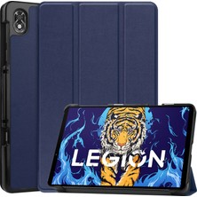 Shin-Wo Lenovo Legion Y700 Için Flip Tablet Kılıfı - Siyah (Yurt Dışından)