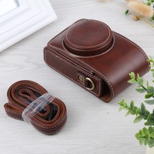 Ykd Store Ricoh gr Iıı Için Tam Vücut Kamera Pu Deri Kılıf Çanta Kahve (Yurt Dışından)