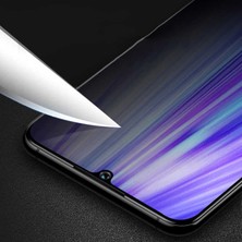 Fibaks Xiaomi Redmi Note 8 Uyumlu Tam Kaplayan Hayalet Ekran Koruyucu Gizli Cam