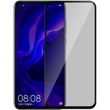 Fibaks Xiaomi Redmi Note 9 Uyumlu Tam Kaplayan Hayalet Ekran Koruyucu Gizli Cam