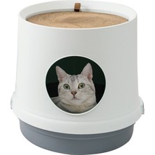Sunsky Kedi Çöp Kutusu Sıçrama Mahkeme Kapalı Kedi Tuvalet Malzemeleri (Yurt Dışından)