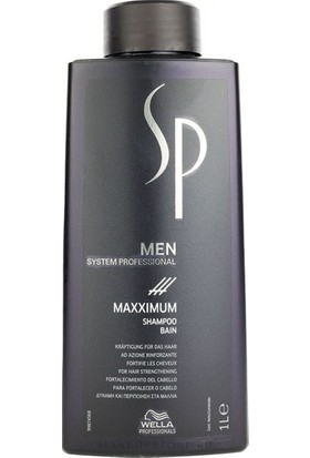 Wella Sp Men Seyrelen Saçlar Için Maximum Dökülme Karşıtı Şampuan 1000 ml