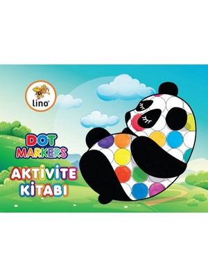 Lino Nokta Markeri ile Eğlenceli Boyama Kitabı